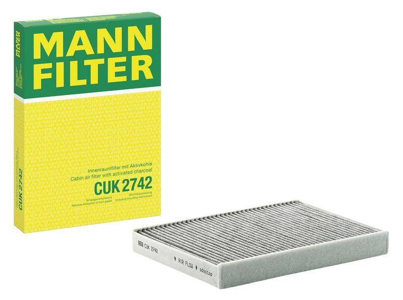 MANN-FILTER CUK 2742 Innenraumluftfilter f&uuml;r PSA