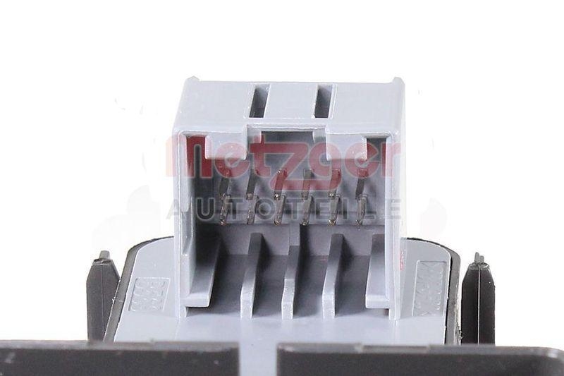 METZGER 09161104 Schalter, Fensterheber f&uuml;r FIAT