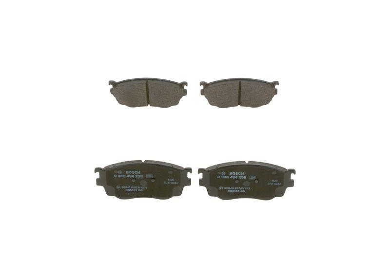 Bosch 0 986 494 258 Bremsbelag BP1130