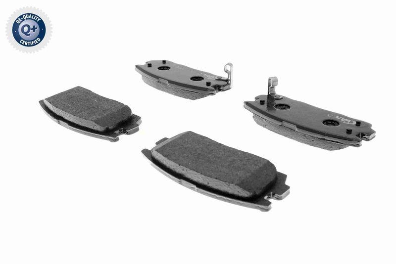 VAICO V40-0653 Bremsbelagsatz, Scheibenbremse Hinterachse Akebono f&uuml;r DAEWOO