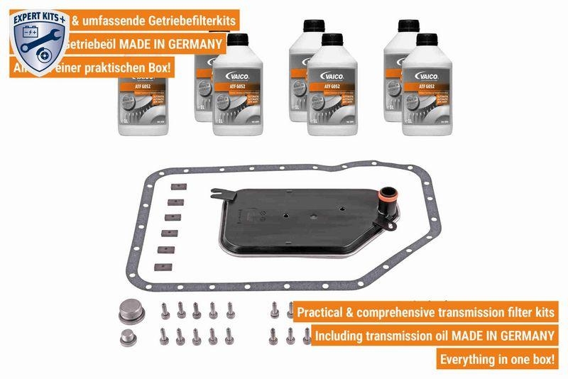 VAICO V10-3213 Teilesatz, Automatikgetriebe-&Ouml;lwechsel 5-Gang (5Hp19) f&uuml;r VW