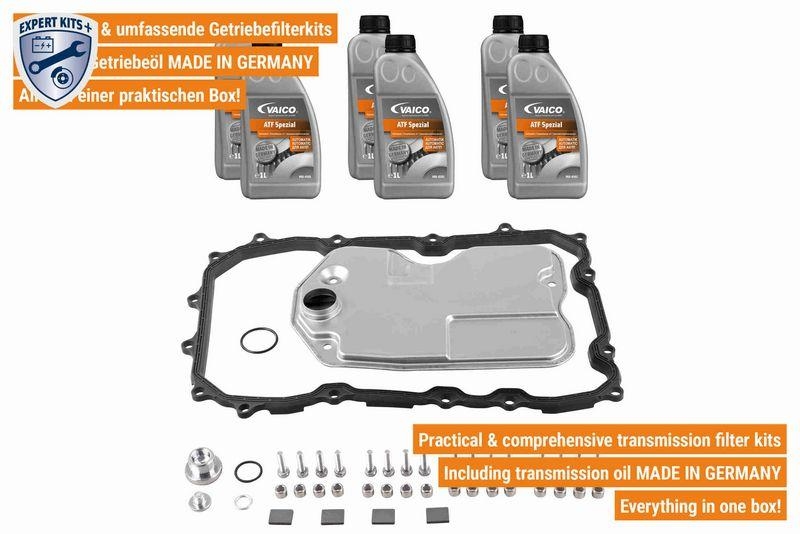 VAICO V10-3214 Teilesatz, Automatikgetriebe-Ölwechsel 6-Gang (09D) - Aisin Warner Tr60Sn für VW