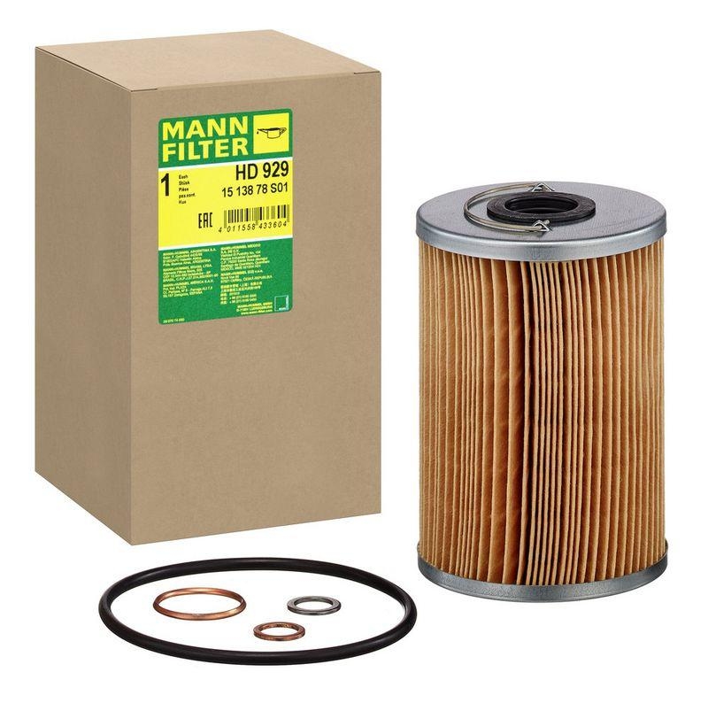 MANN-FILTER H 929 x &Ouml;lfilter f&uuml;r Mercedes-Benz