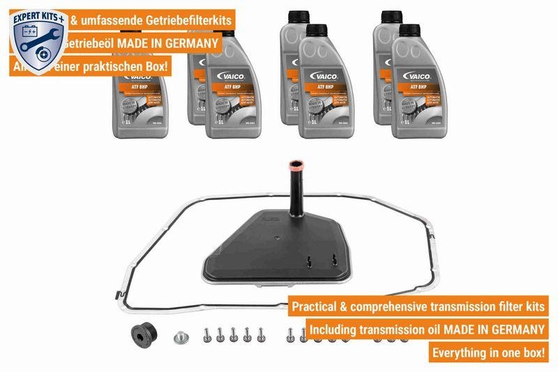 VAICO V10-3216 Teilesatz, Automatikgetriebe-Ölwechsel 6-Gang (6Hp28) für VW