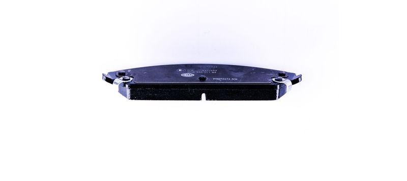 HELLA 8DB 355 011-891 Bremsbelagsatz, Scheibenbremsbelag f&uuml;r LANCIA