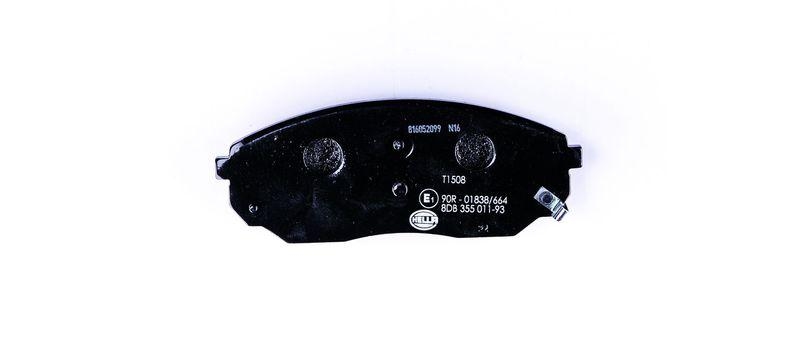 HELLA 8DB 355 011-931 Bremsbelagsatz, Scheibenbremsbelag für KIA SORENTO I (JC)