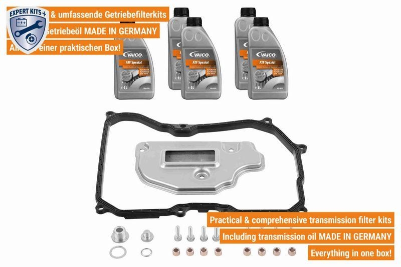VAICO V10-3217 Teilesatz, Automatikgetriebe-&Ouml;lwechsel 6-Gang (09G) - Aisin Warner Tf60Sn f&uuml;r VW