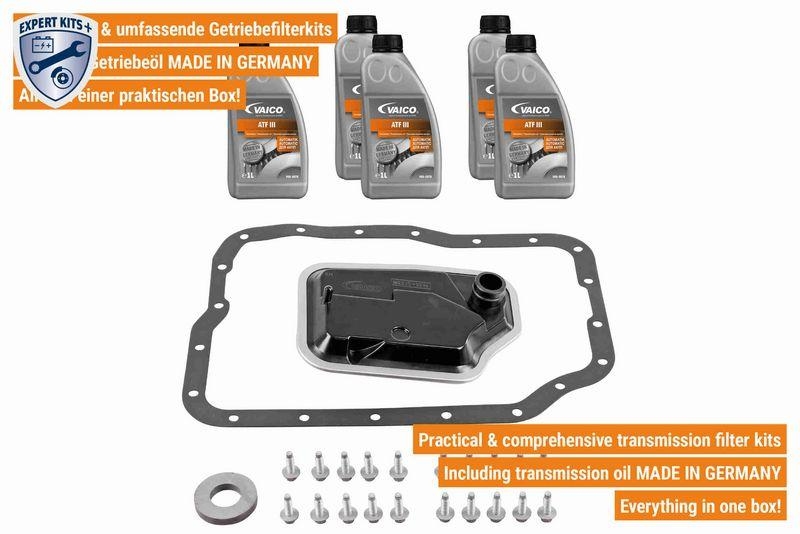 VAICO V25-0797 Teilesatz, Automatikgetriebe-&Ouml;lwechsel 4-Gang (4F27E, Fn4A-El) f&uuml;r FORD