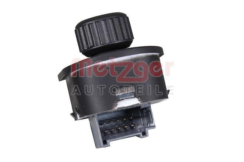 METZGER 09161128 Schalter, Spiegelverstellung für VW