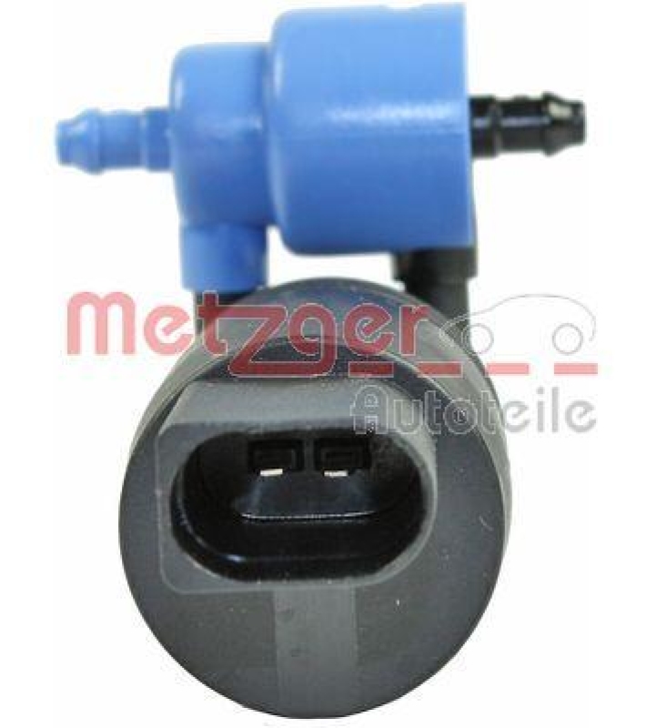 METZGER 2220040 Waschwasserpumpe, Scheibenreinigung f&uuml;r OPEL vorne