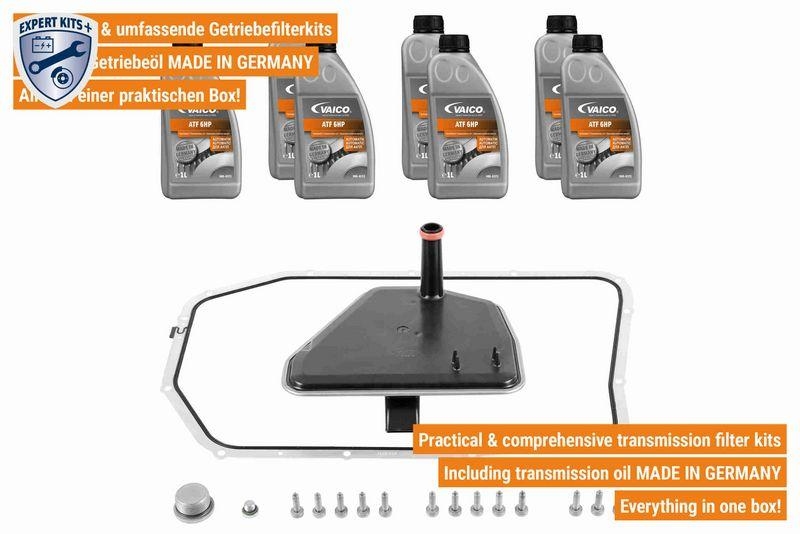 VAICO V10-3219 Teilesatz, Automatikgetriebe-Ölwechsel 6-Gang (6Hp19) für VW