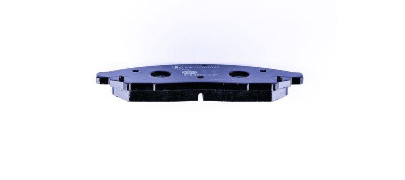 HELLA 8DB 355 012-071 Bremsbelagsatz, Scheibenbremsbelag f&uuml;r NISSAN