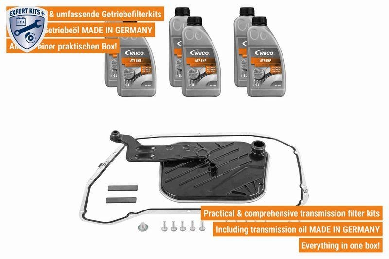 VAICO V10-3224 Teilesatz, Automatikgetriebe-Ölwechsel 8-Gang (8P55Flh) für VW