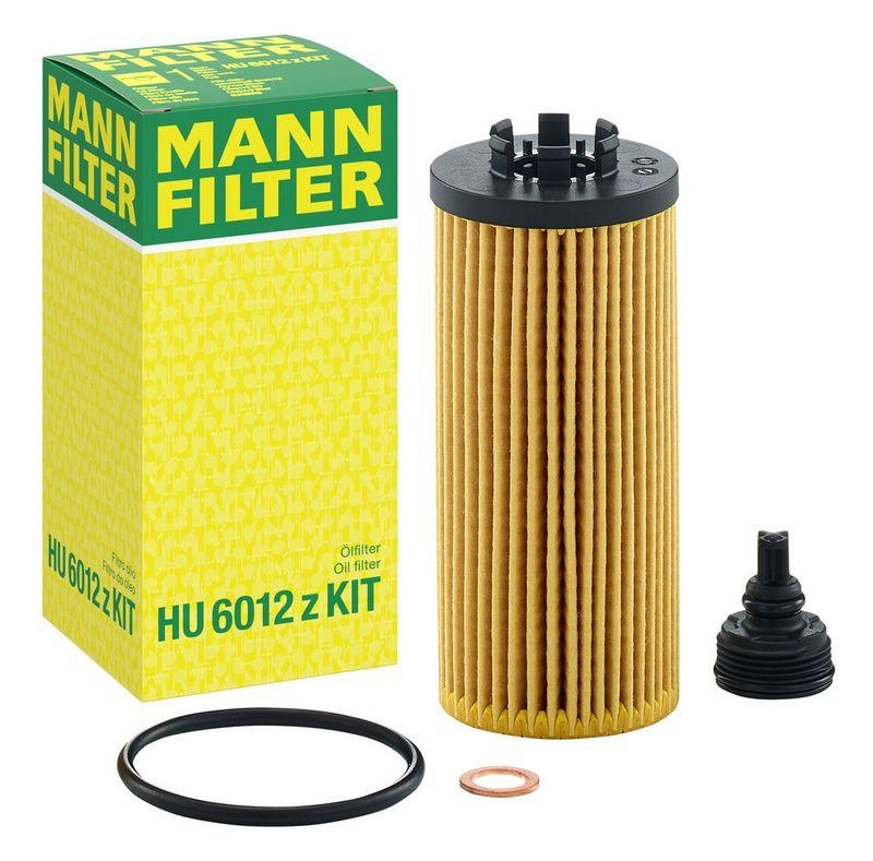 MANN-FILTER HU 6012 z KIT &Ouml;lfilter f&uuml;r BMW