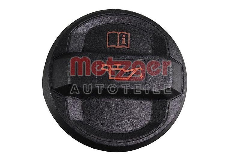 METZGER 8001108 Rohrleitung, Öleinfüllstutzen für AUDI/SEAT/SKODA/VW MIT DECKEL