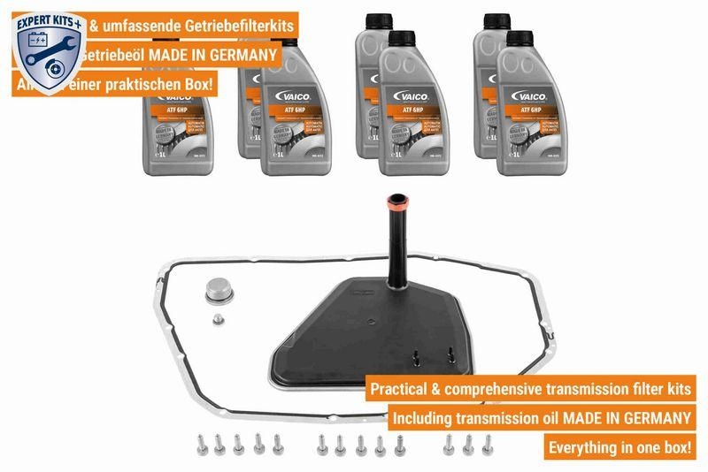 VAICO V10-3226 Teilesatz, Automatikgetriebe-&Ouml;lwechsel 6-Gang (6Hp19) f&uuml;r VW