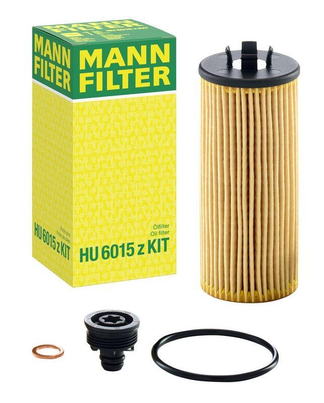 MANN-FILTER HU 6015 z KIT &Ouml;lfilter f&uuml;r BMW