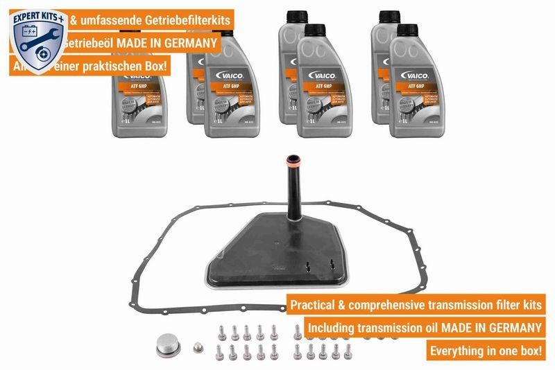 VAICO V10-3227 Teilesatz, Automatikgetriebe-Ölwechsel 6-Gang (6Hp19) für VW