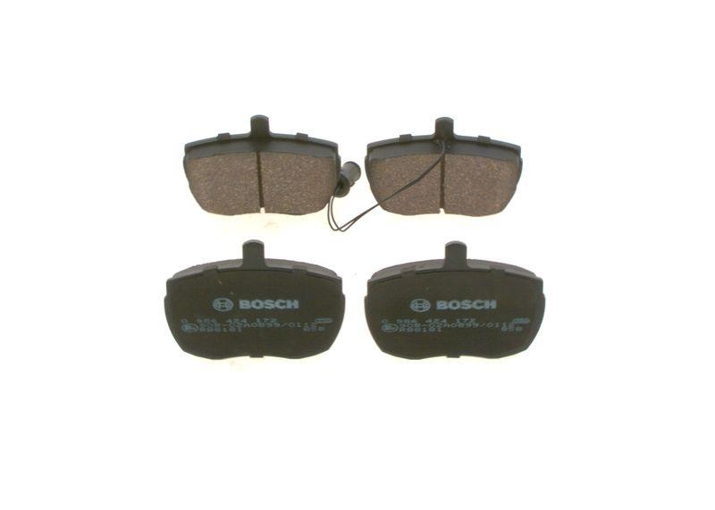 Bosch 0 986 424 172 Bremsbelag BP074
