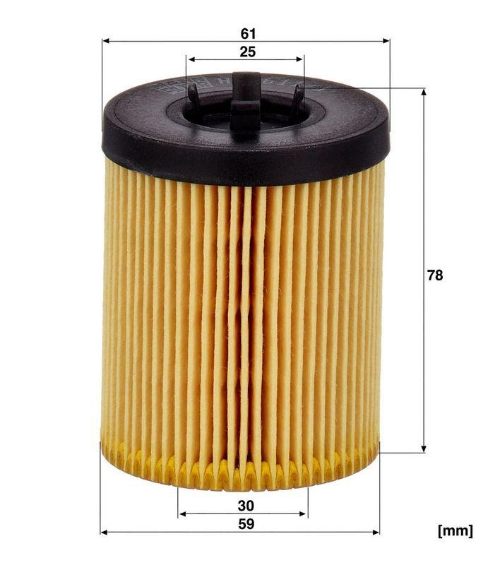 MANN-FILTER HU 611/1 x &Ouml;lfilter f&uuml;r Opel