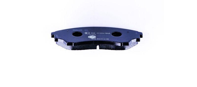 HELLA 8DB 355 012-381 Bremsbelagsatz, Scheibenbremsbelag f&uuml;r FORD/MAZDA