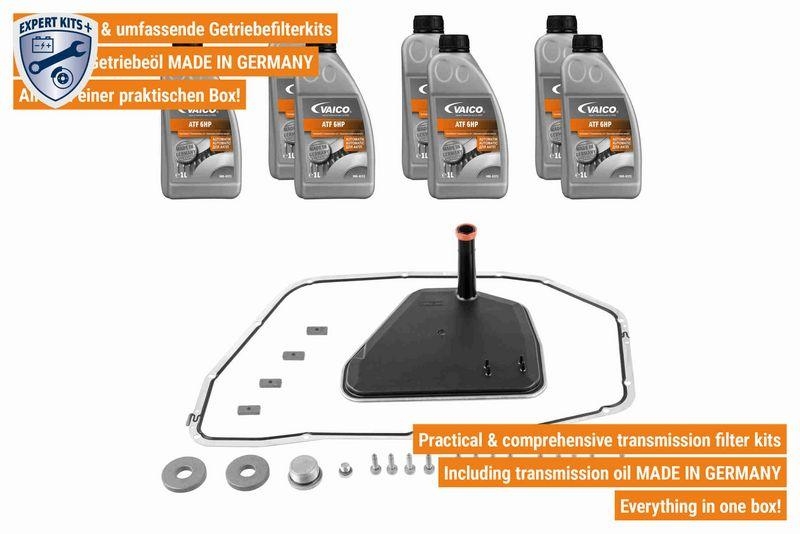 VAICO V10-3229 Teilesatz, Automatikgetriebe-Ölwechsel 6-Gang (6Hp26) für VW