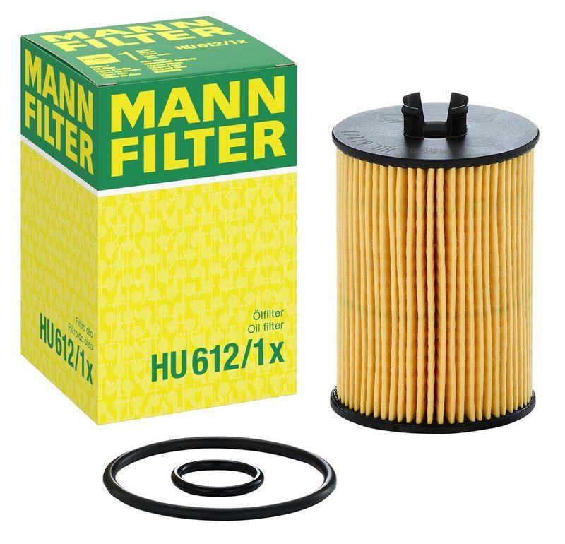 MANN-FILTER HU 612/1 x &Ouml;lfilter f&uuml;r Mercedes-Benz