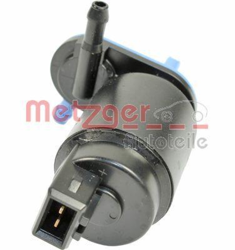 METZGER 2220051 Waschwasserpumpe, Scheibenreinigung für NISSAN vorne/hinten