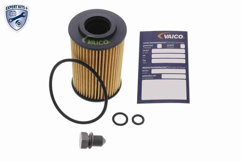 VAICO V60-3010 Teilesatz, Inspektion 5W-30 Longl. Iii + Filter + &Ouml;lablassschr f&uuml;r VW