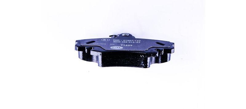 HELLA 8DB 355 012-671 Bremsbelagsatz, Scheibenbremsbelag f&uuml;r RENAULT/DACIA/PEUGEOT/...