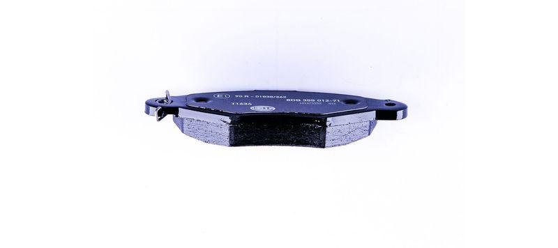 HELLA 8DB 355 012-711 Bremsbelagsatz, Scheibenbremsbelag für RENAULT