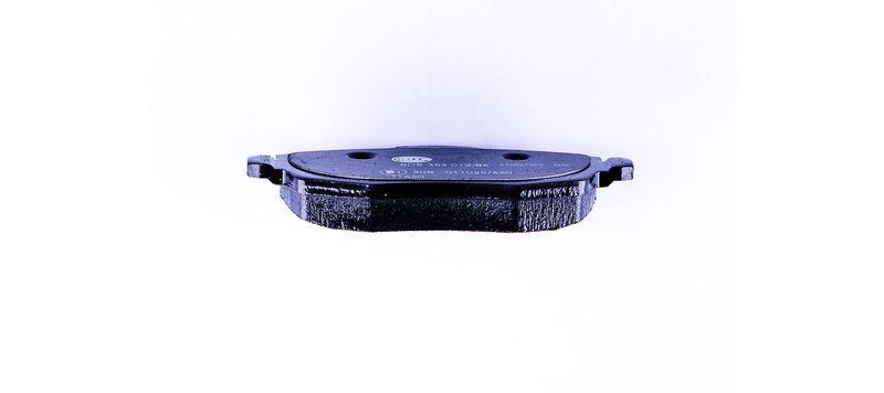 HELLA 8DB 355 012-851 Bremsbelagsatz, Scheibenbremsbelag f&uuml;r LANCIA YPSILON (843_)