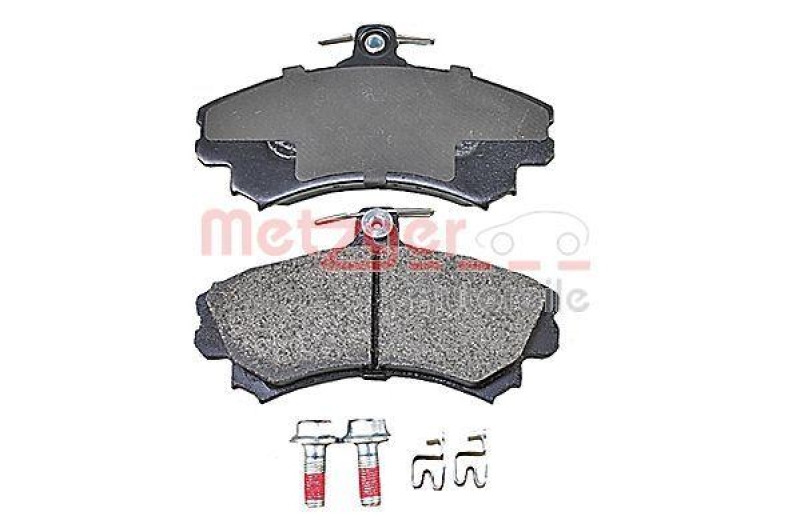 METZGER 1170166 Bremsbelagsatz, Scheibenbremse WVA 21 796