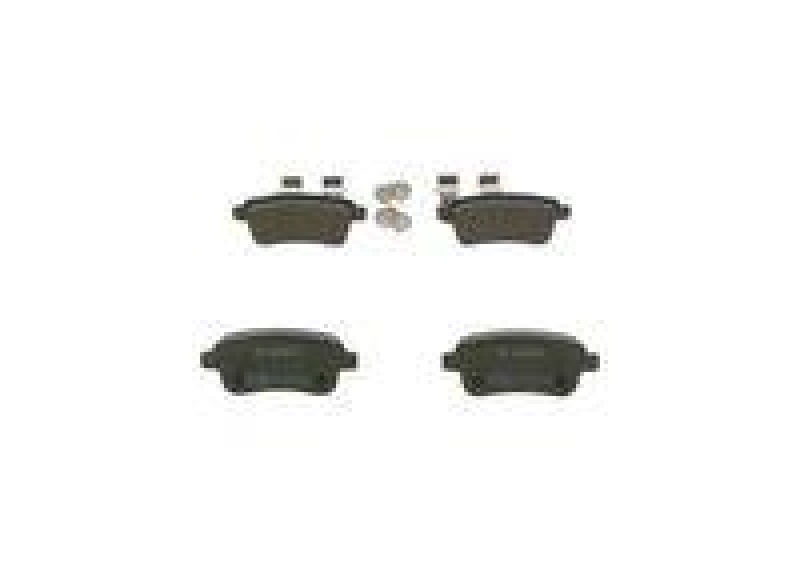 BOSCH 0 986 494 384 Bremsbelagsatz Scheibenbremse