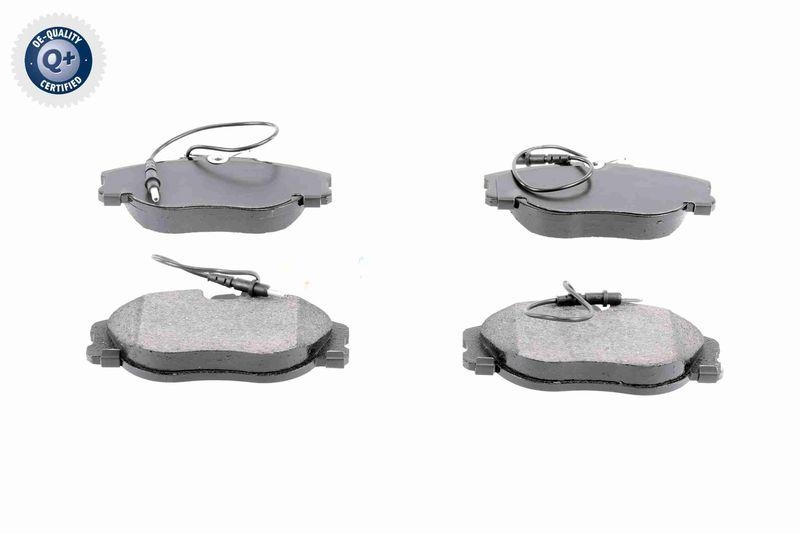 VAICO V42-4121 Bremsbelagsatz, Scheibenbremse Vorderachse Wva: 21801, 21802, Lucas - G f&uuml;r PEUGEOT