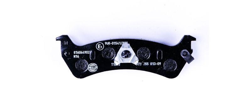 HELLA 8DB 355 013-091 Bremsbelagsatz, Scheibenbremsbelag f&uuml;r JEEP GRAND CHEROKEE I