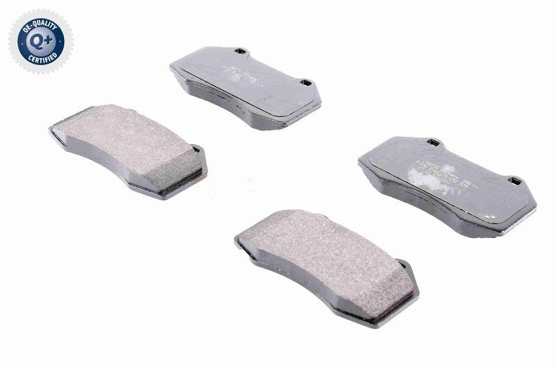 VAICO V46-0160 Bremsbelagsatz, Scheibenbremse Vorderachse Wva: 24162, Brembo f&uuml;r RENAULT