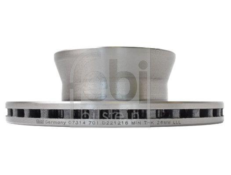 FEBI BILSTEIN 07314 Bremsscheibe f&uuml;r M A N