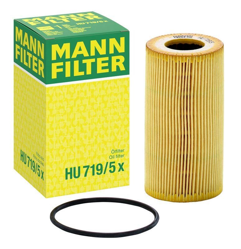 MANN-FILTER HU 719/5 x &Ouml;lfilter f&uuml;r Porsche