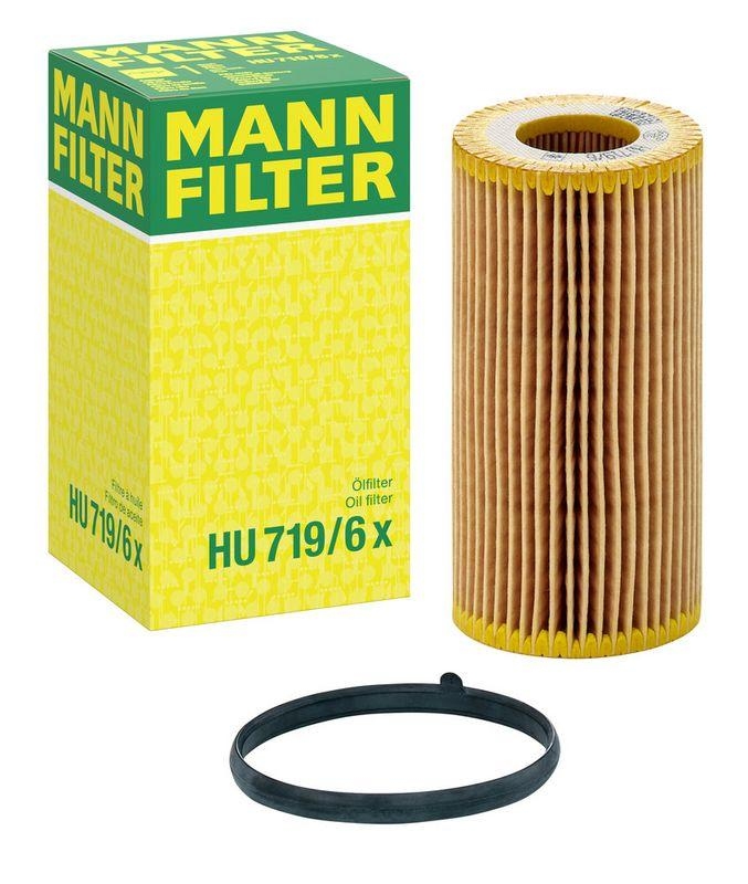 MANN-FILTER HU 719/6 x &Ouml;lfilter f&uuml;r VW