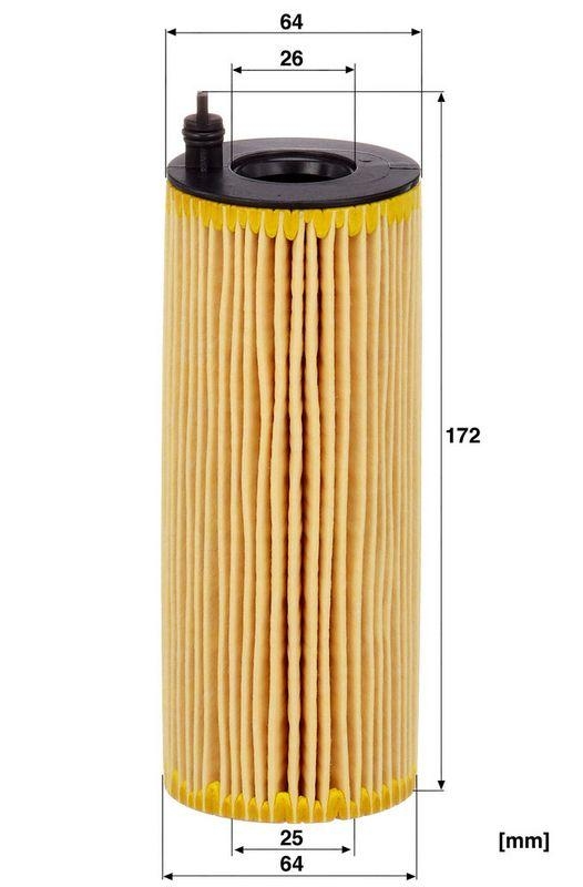 MANN-FILTER HU 721/5 x &Ouml;lfilter f&uuml;r BMW