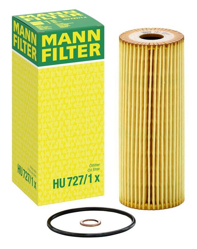 MANN-FILTER HU 727/1 x &Ouml;lfilter f&uuml;r Mercedes-Benz