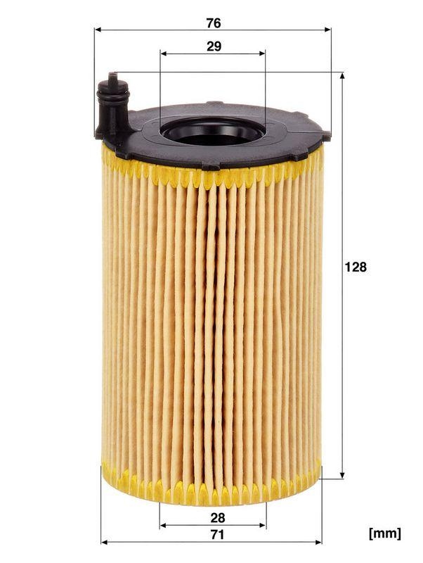 MANN-FILTER HU 8005 z &Ouml;lfilter f&uuml;r VW