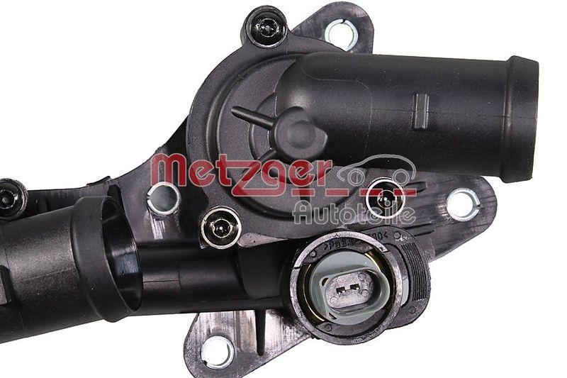 METZGER 4006469 Thermostat K&uuml;hlmittel, Mit Geh&auml;use f&uuml;r SEAT/SKODA/VW/&Ouml;FFNUNGSTEMP. [&deg;C] 83/87