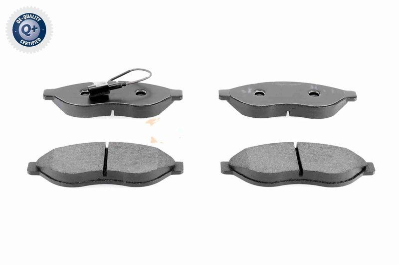 VAICO V42-0093 Bremsbelagsatz, Scheibenbremse Vorderachse Wva: 24468, 24469 f&uuml;r PEUGEOT