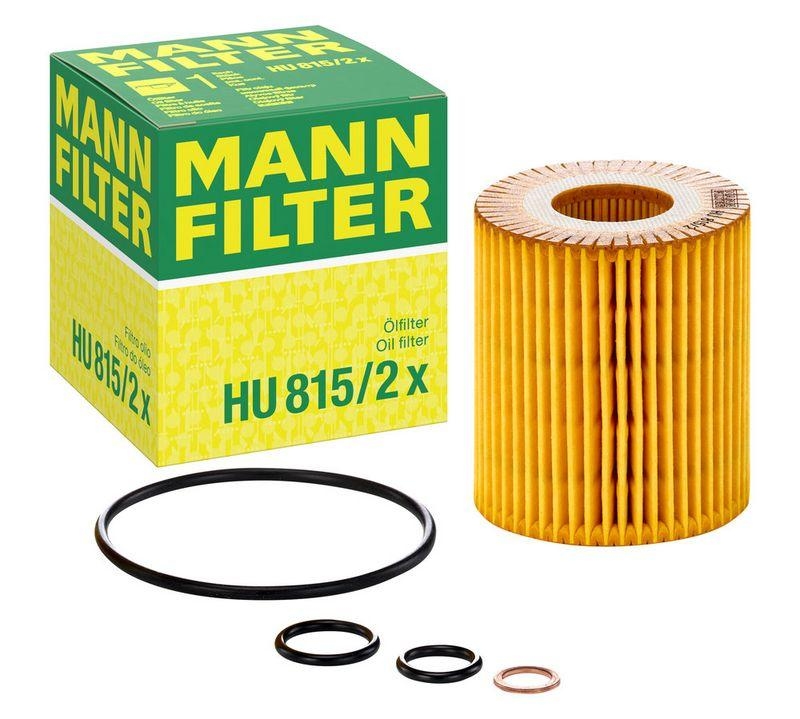 MANN-FILTER HU 815/2 x &Ouml;lfilter f&uuml;r BMW