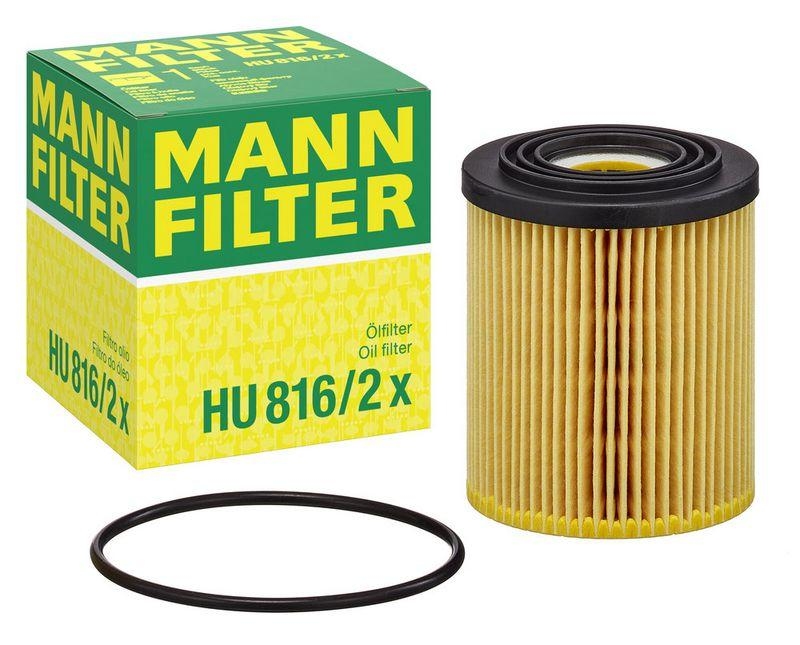 MANN-FILTER HU 816/2 x &Ouml;lfilter f&uuml;r Mini