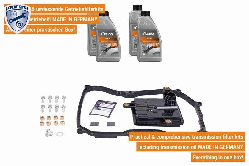 VAICO V10-8037 Teilesatz, Automatikgetriebe-&Ouml;lwechsel 6-Gang (09G, Aq160) Aisin Warner Tf60Sn f&uuml;r SKODA