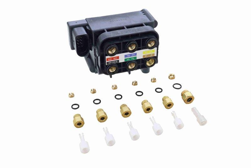VEMO V30-51-0003 Ventil, Druckluftanlage mit Anschlussadaptern für MERCEDES-BENZ
