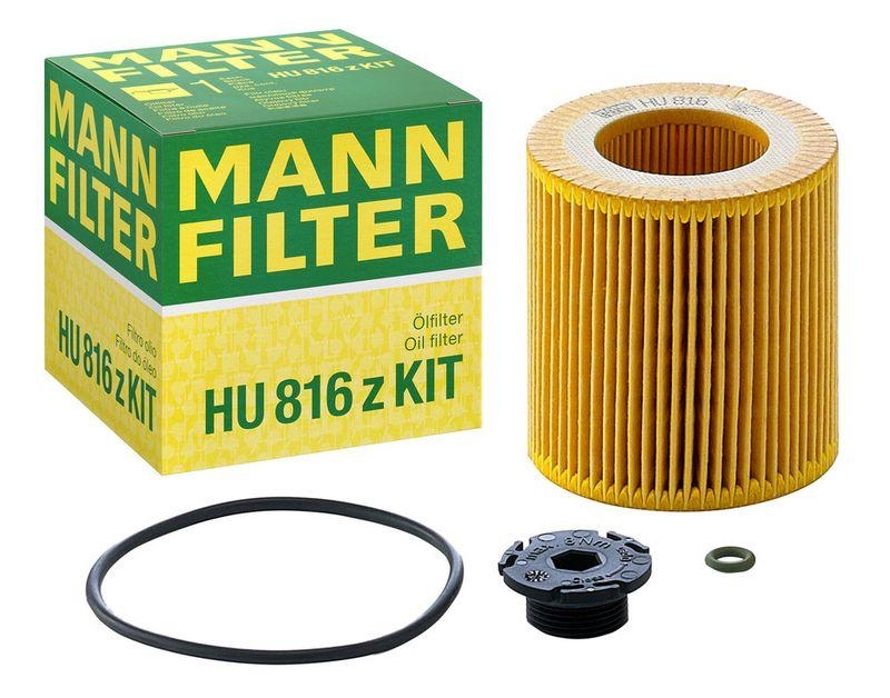 MANN-FILTER HU 816 z KIT &Ouml;lfilter f&uuml;r BMW
